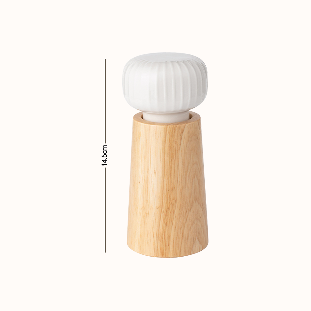 Walnoot Salt & Pepper Grinder Mill 14.5cm adjustable thickness bbq kitchen kitchenware salt pepper grinder solid solid wood spice mill walnoot wood wooden Walnoot